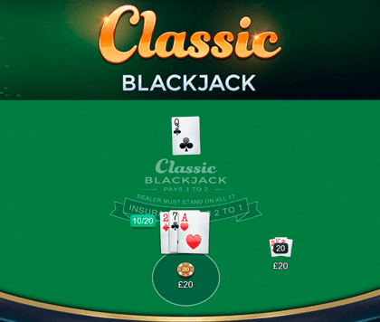 Classic Blackjack (Jade)